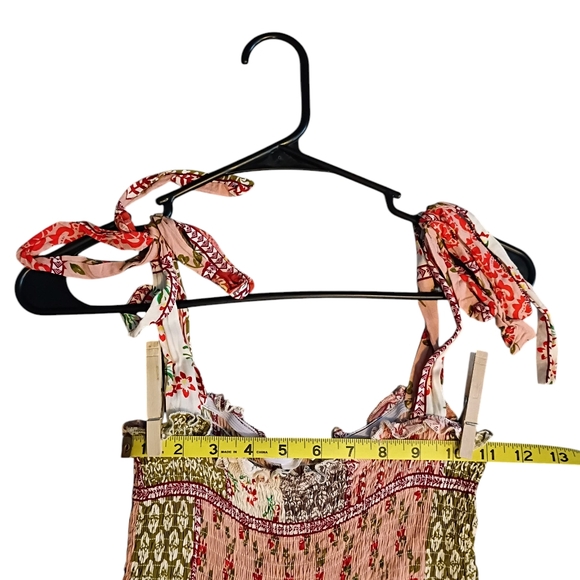 Bohemian Patchwork Maxi Dress - Picture 5 of 5